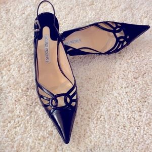 Luciano Padovan Black Slingback